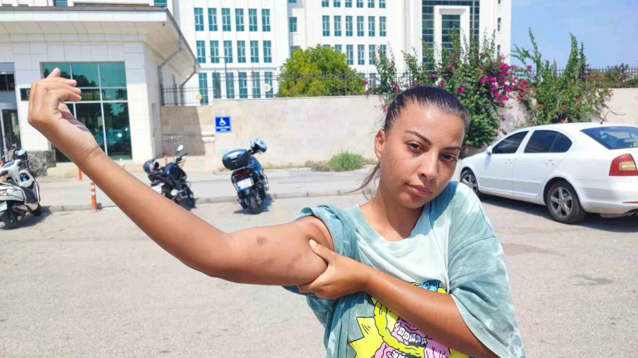 Cankurtaran kadın, öğretmen amcası tarafından darp edildi