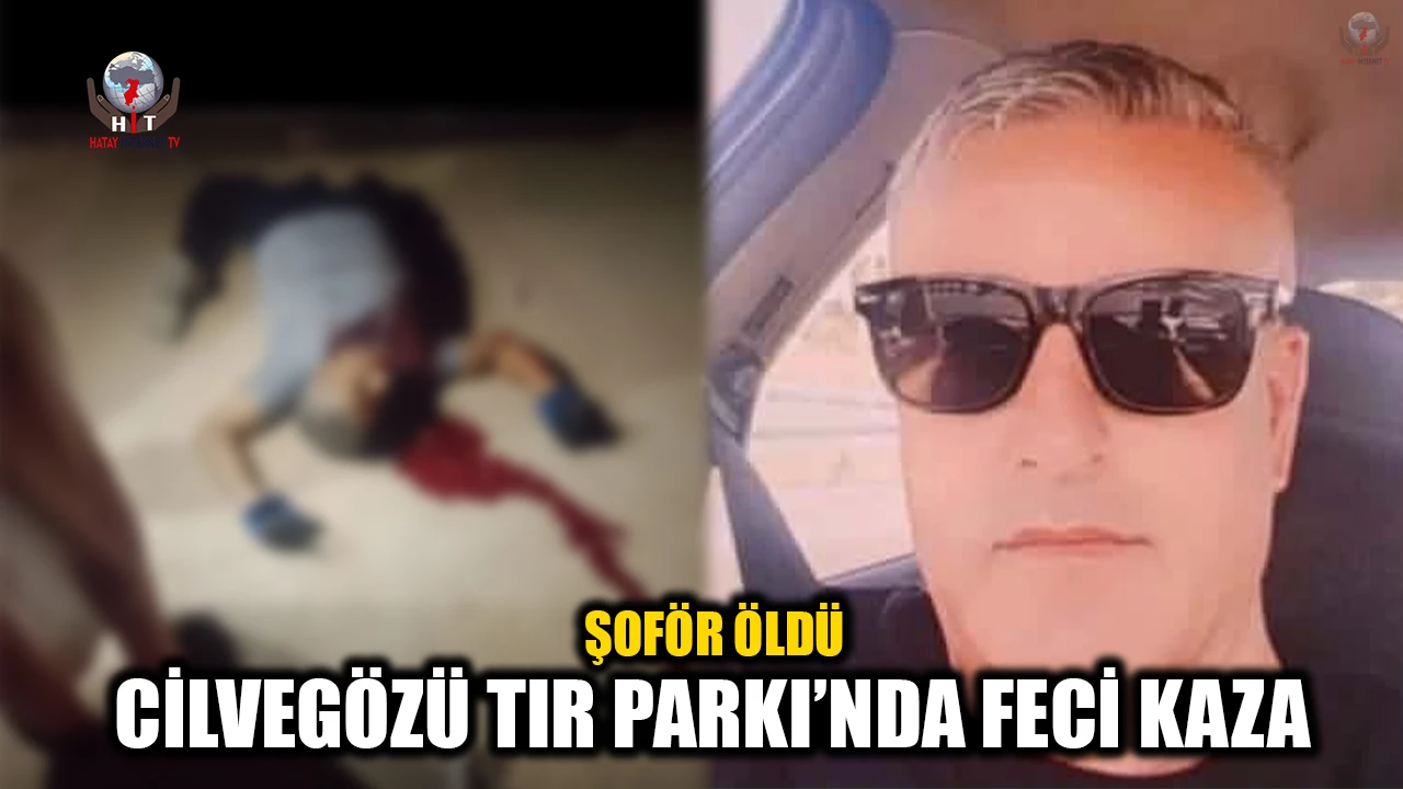 CİLVEGÖZÜ TIR PARKI’NDA FECİ KAZA: ŞOFÖR ÖLDÜ