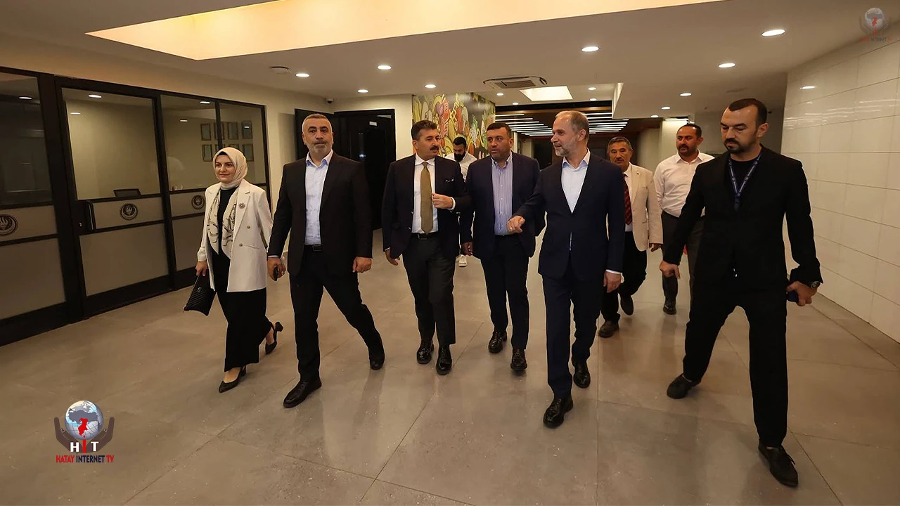 CUMHUR İTTİFAKINDAN TED İSKENDERUN KOLEJİ'NE ZİYARETİ