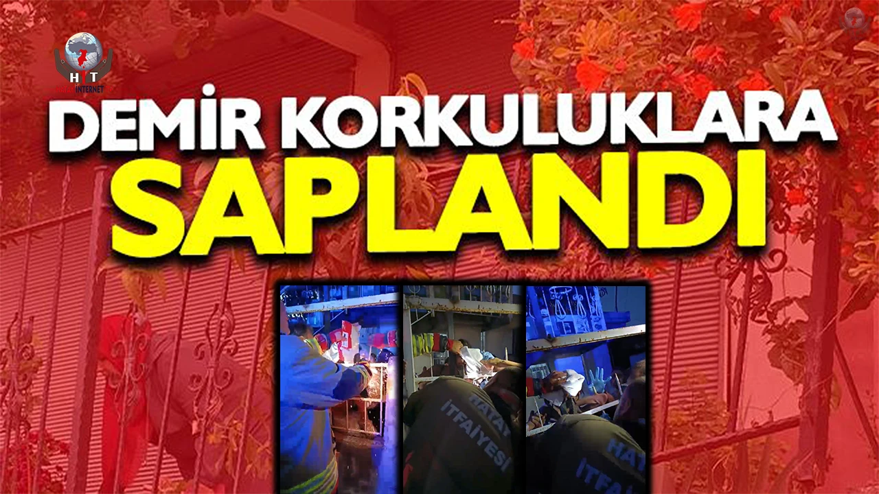 Demir korkuluklara düşen 10 yaşındaki kız çocuğunun koluna demir saplandı