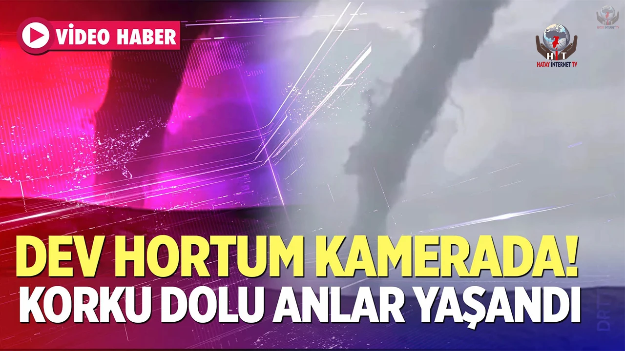 Denizde oluşan çifte hortum kamerada