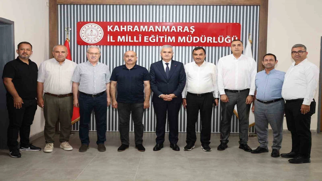 Eğitim-Bir-Sen Adana Şubesi Kahramanmaraşta temaslarda bulundu