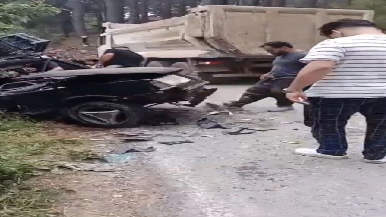 Erzin-Zorkun yayla yolunda feci kaza: 9 yaralı