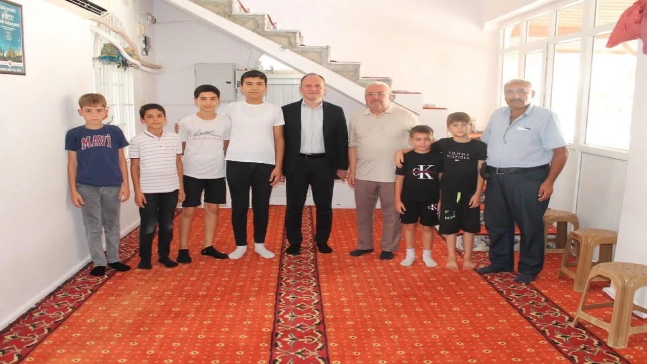 Erzinin Yeşiltepe Mahallesinde çocuklardan kuran kursuna yoğun ilgi