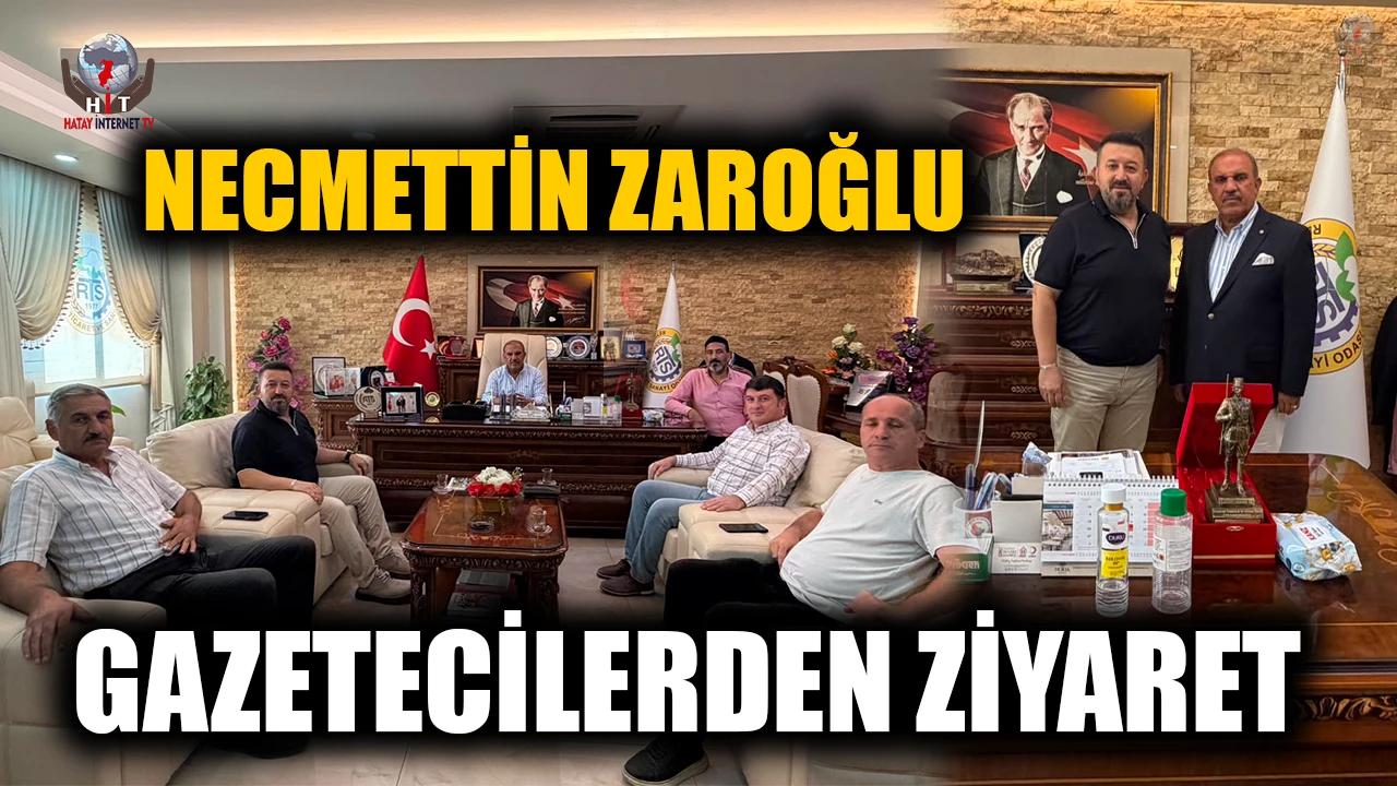 GAZETECİLERDEN OVANIN FİNANS DUAYENİ ZAROĞLU’NA ZİYARET