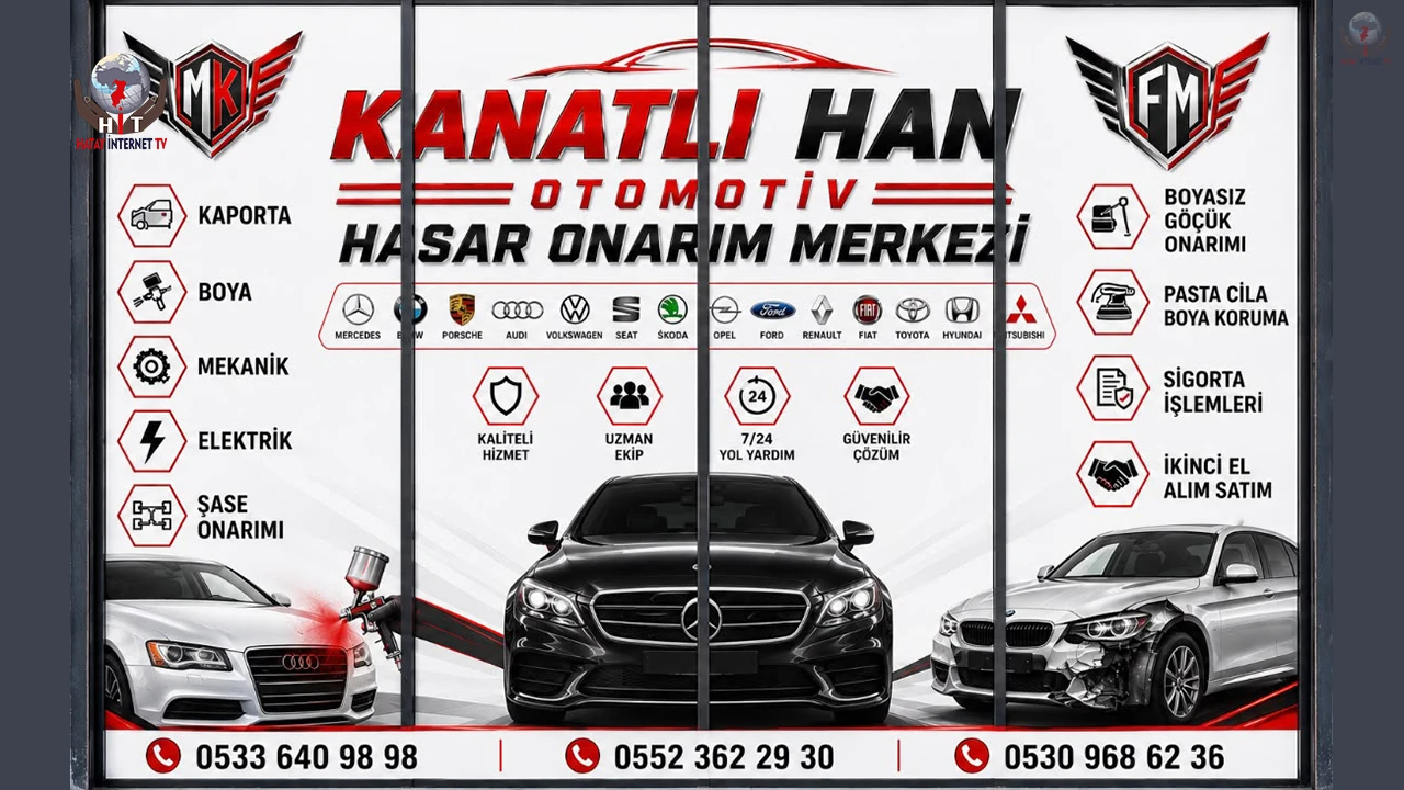 HASAR ONARIMINDA GÜVENİLİR ADRES “KANATLI HAN OTOMOTİV”