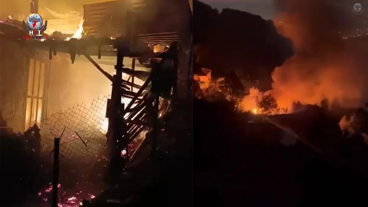 Hatayda 2 katlı ahşap ev alevlere teslim oldu