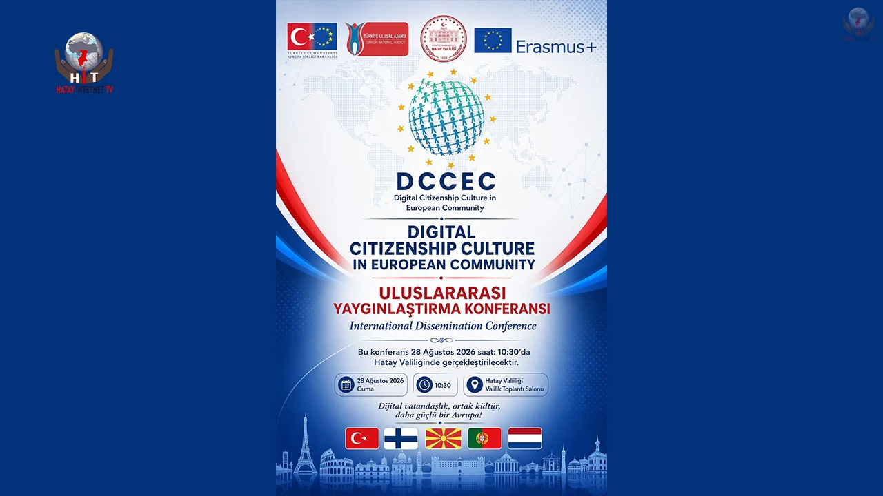 HATAY’DA ERASMUS+ PROJESİ İÇİN KONFERANS DÜZENLENECEK