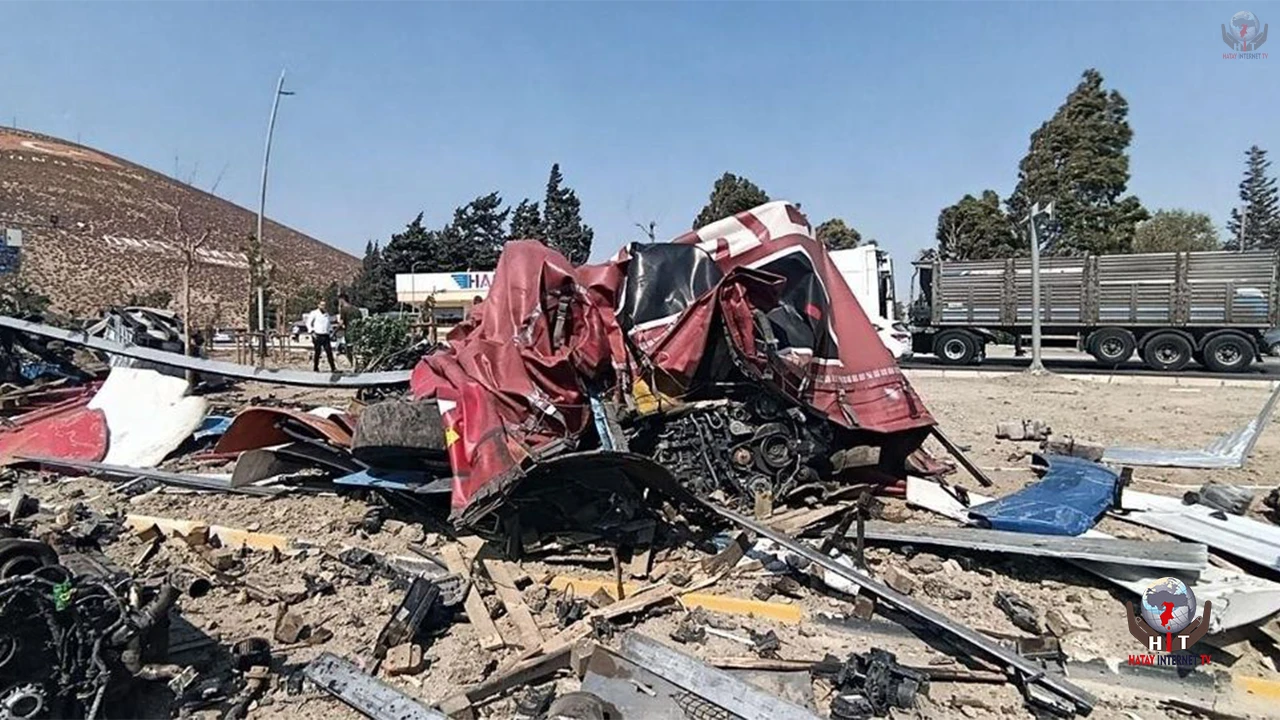 Hatay'da feci kaza: 1 ağır yaralı