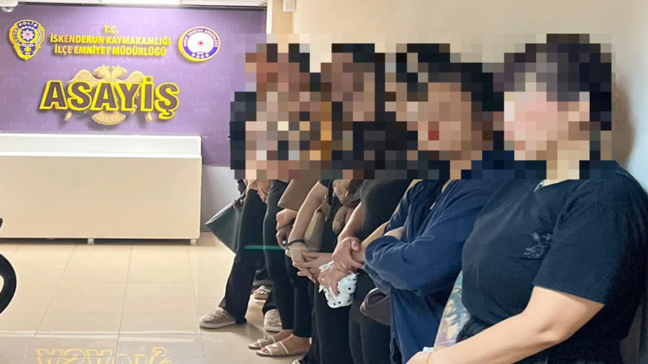 Hatayda SPA ve masaj salonlarında kaçak çalıştırılan 9 kadın hakkında işlem yapıldı