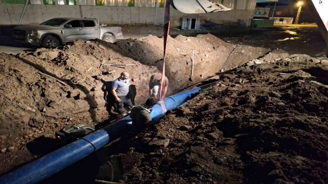 HATSUdan Payas ana içme suyu hattına hızlı çözüm