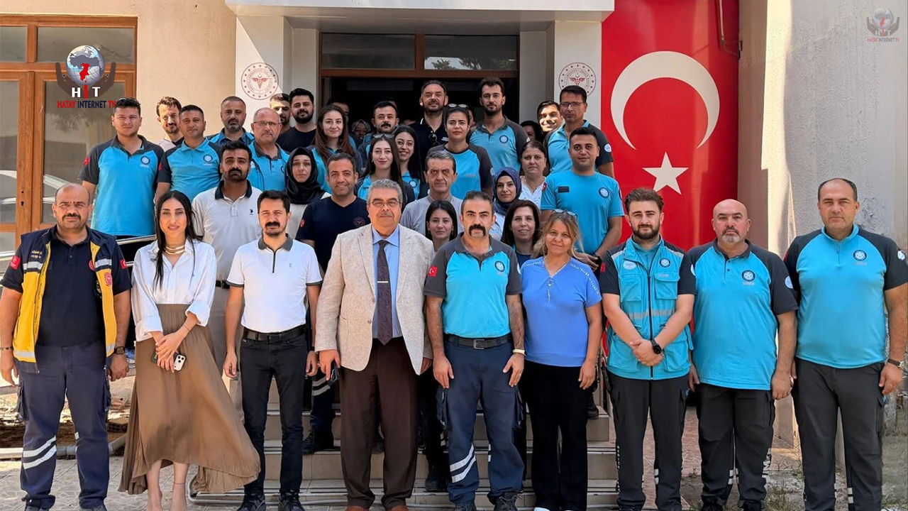 İL MÜDÜRÜ SÖNMEZ'DEN UMKE GÖNÜLLÜLERİNE ZİYARET