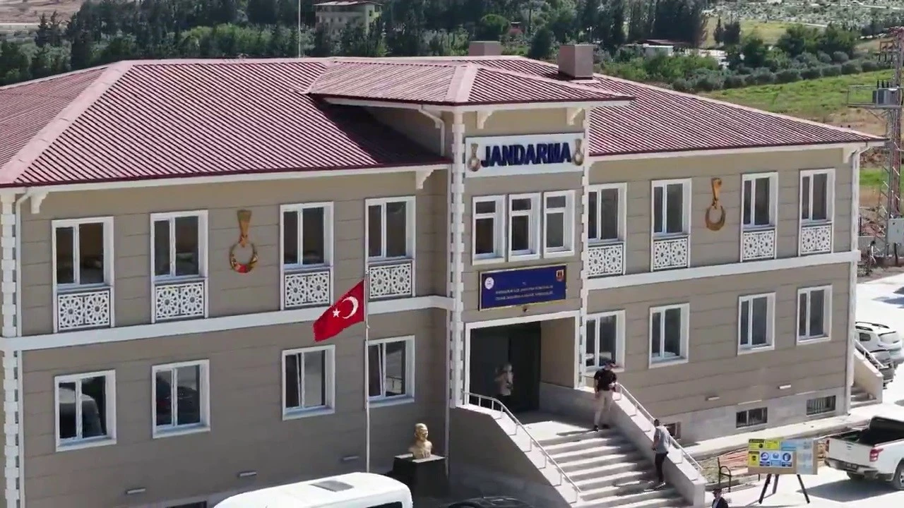 İskenderunda Cebike jandarma karakolunun yapımında sona gelindi