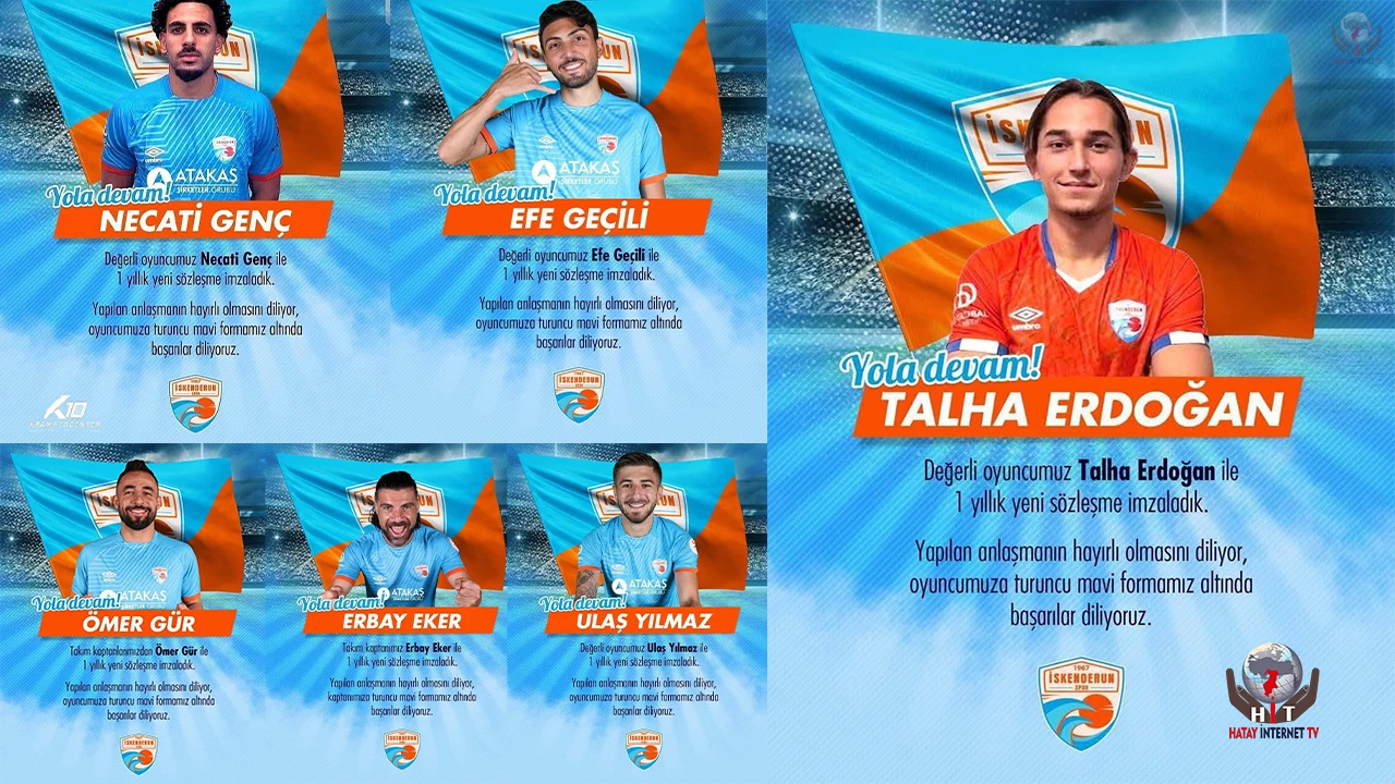 İSKENDERUNSPOR’DA İÇ TRANSFER HAREKETLİLİĞİ