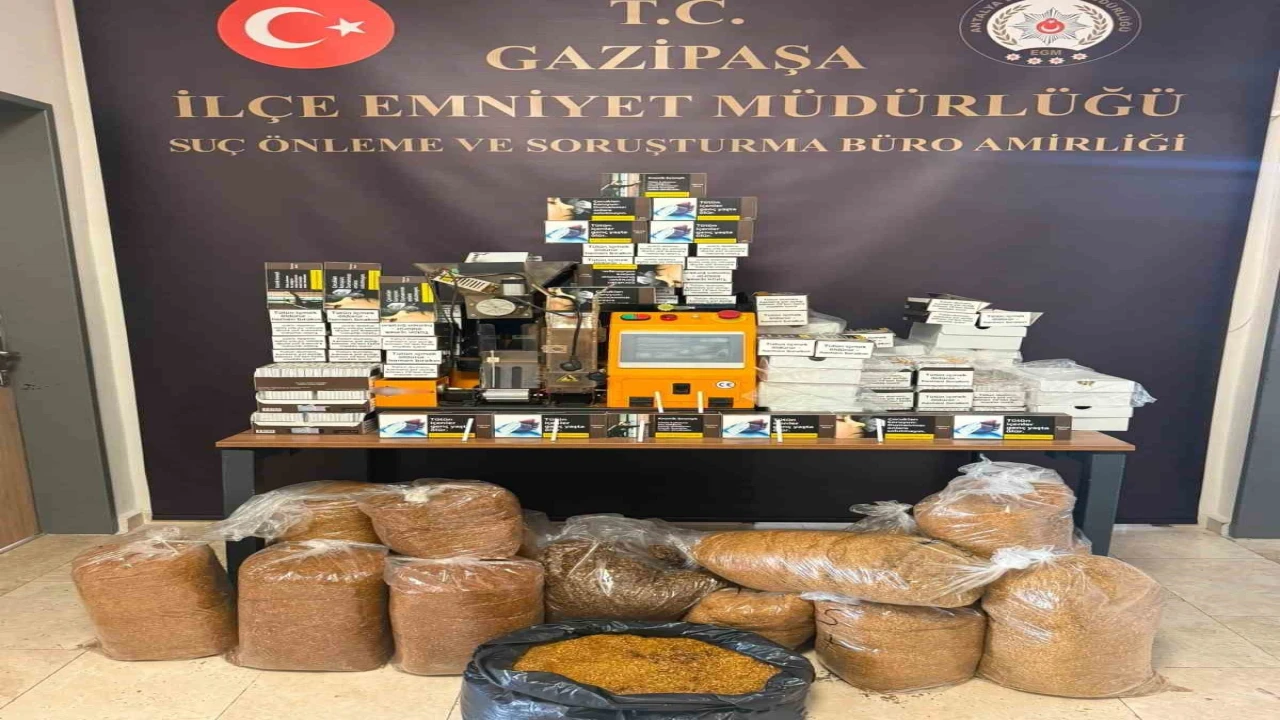 Kaçak tütün operasyonunda 2 şüpheli yakalandı
