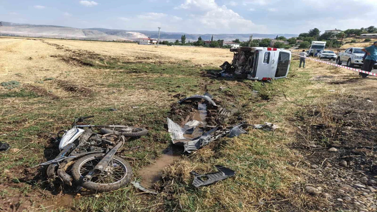 Kahramanmaraşta trafik kazası: 1 ölü