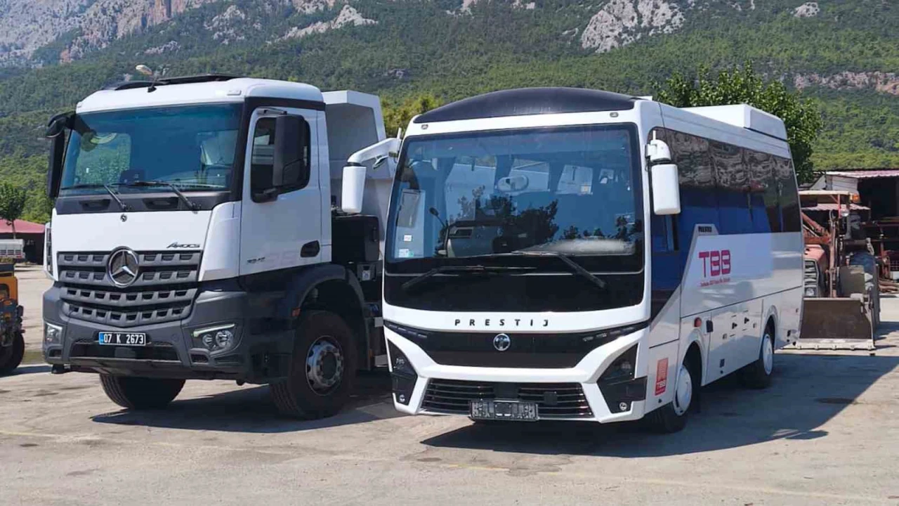 Kemer Belediye araç filosu genişliyor