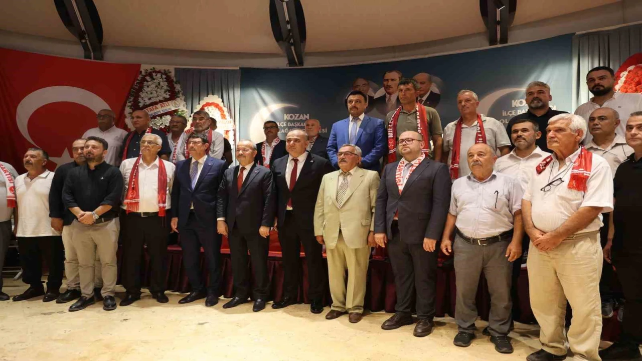 Kozan MHPde yeni başkan Yusuf Seğmen oldu