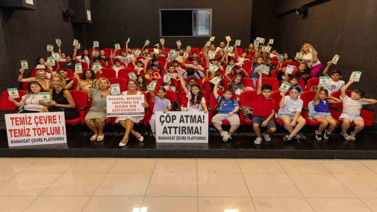 Manavgat Belediyesinden çocuklara çevre eğitimi