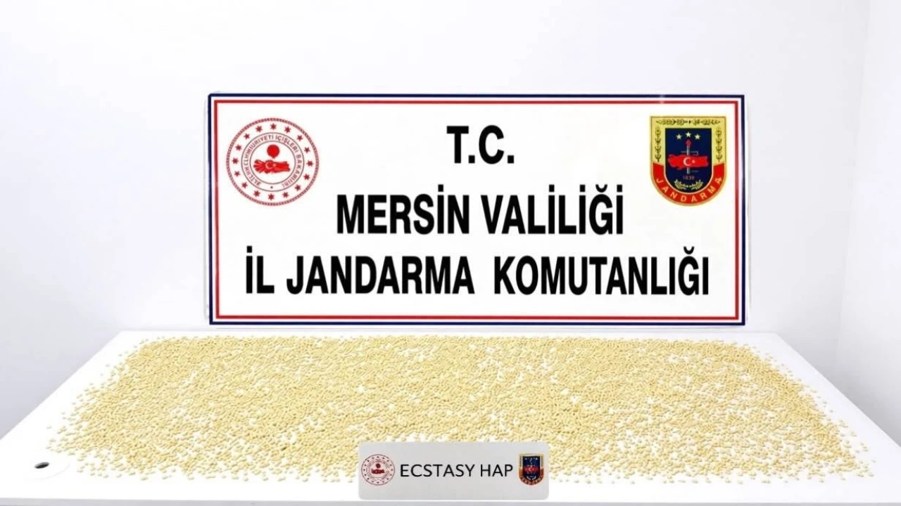 Mersinde 3 bin 760 uyuşturucu hap ele geçirildi