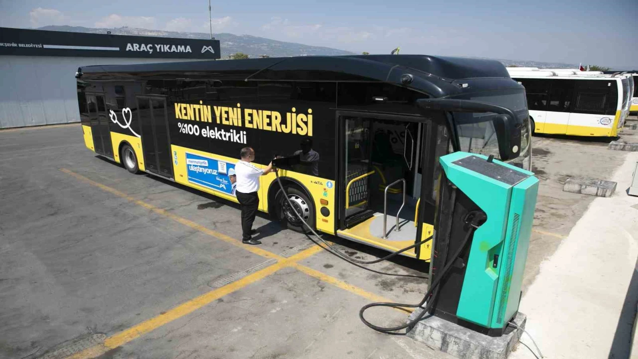 Mersinde elektrikli otobüslerle 8 ayda 14,5 milyon liralık tasarruf