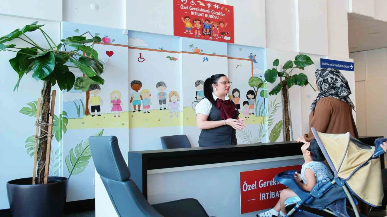 Mersinde özel çocuklar için irtibat bürosu açıldı