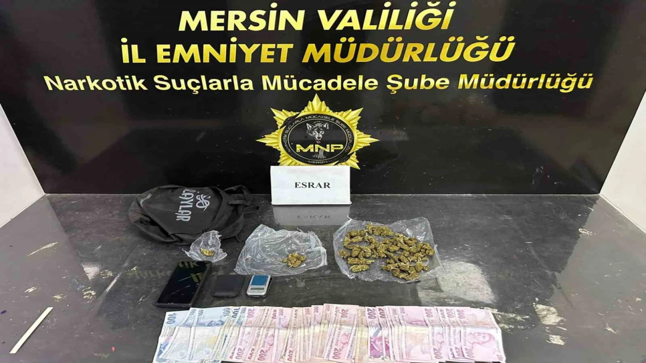 Mersinde torbacı operasyonu: 3 tutuklama