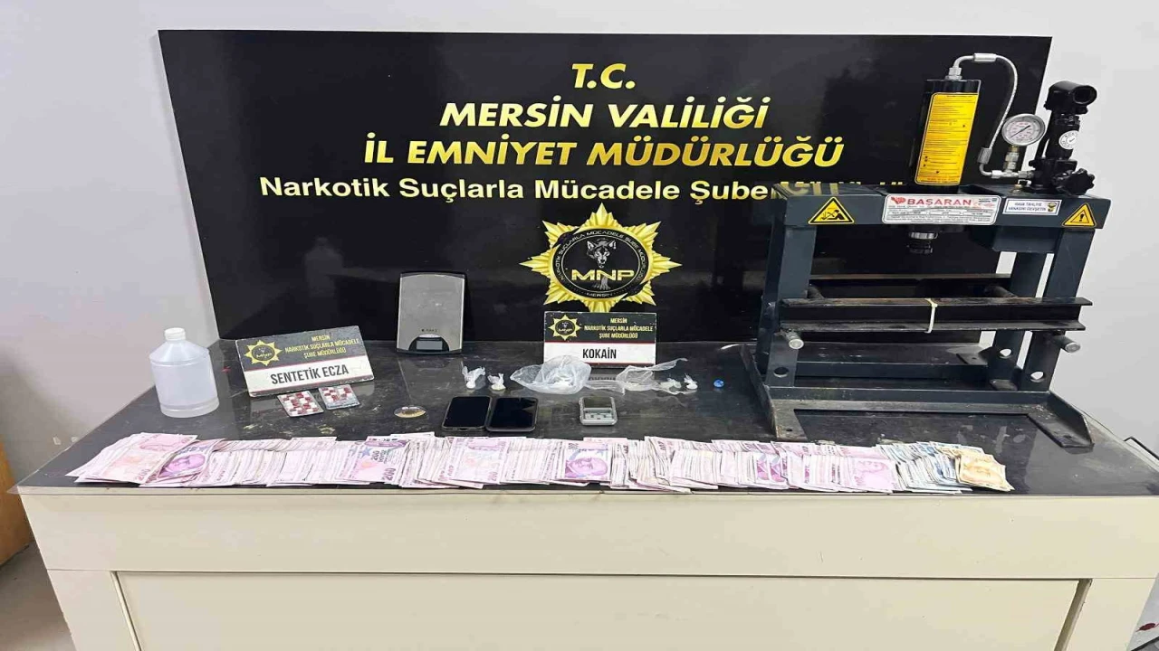 Mersinde uyuşturucu operasyonu: 3 şüpheli tutuklandı