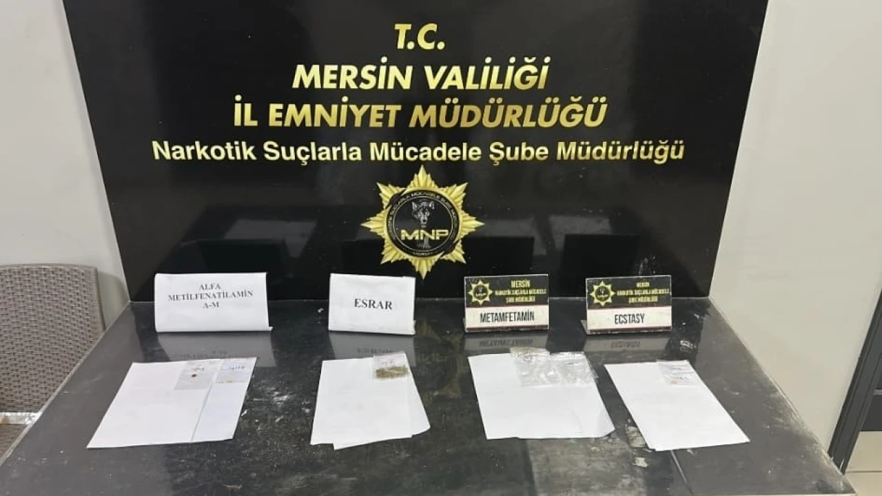 Mersinde uyuşturucu operasyonu: 3 tutuklama