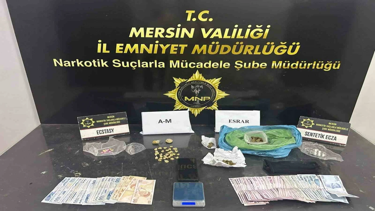 Mersinde uyuşturucu operasyonu: 4 şüpheli tutuklandı
