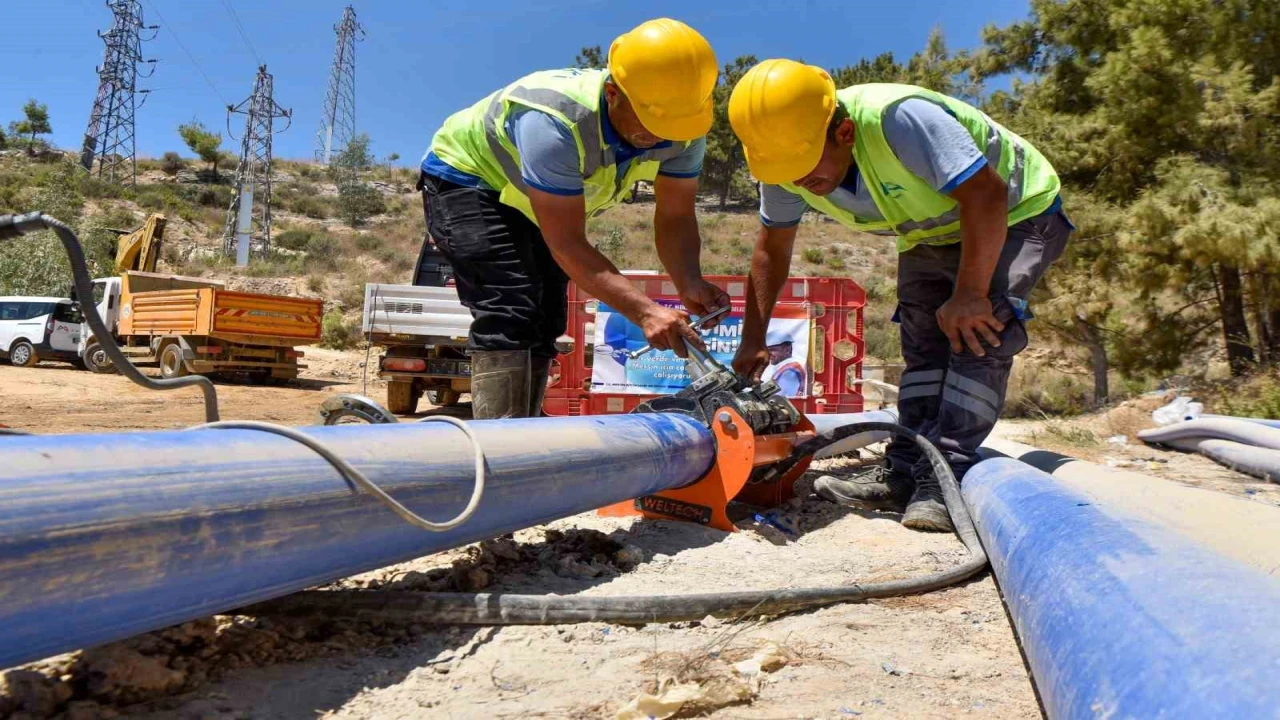 Mersinde yıllardır kullanılmayan içme suyu deposu yeniden hizmete alındı