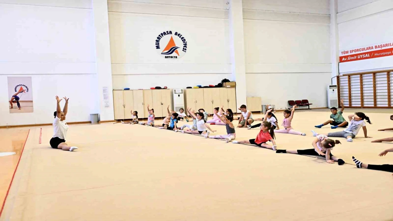 Muratpaşadan ücretsiz cimnastik kursu