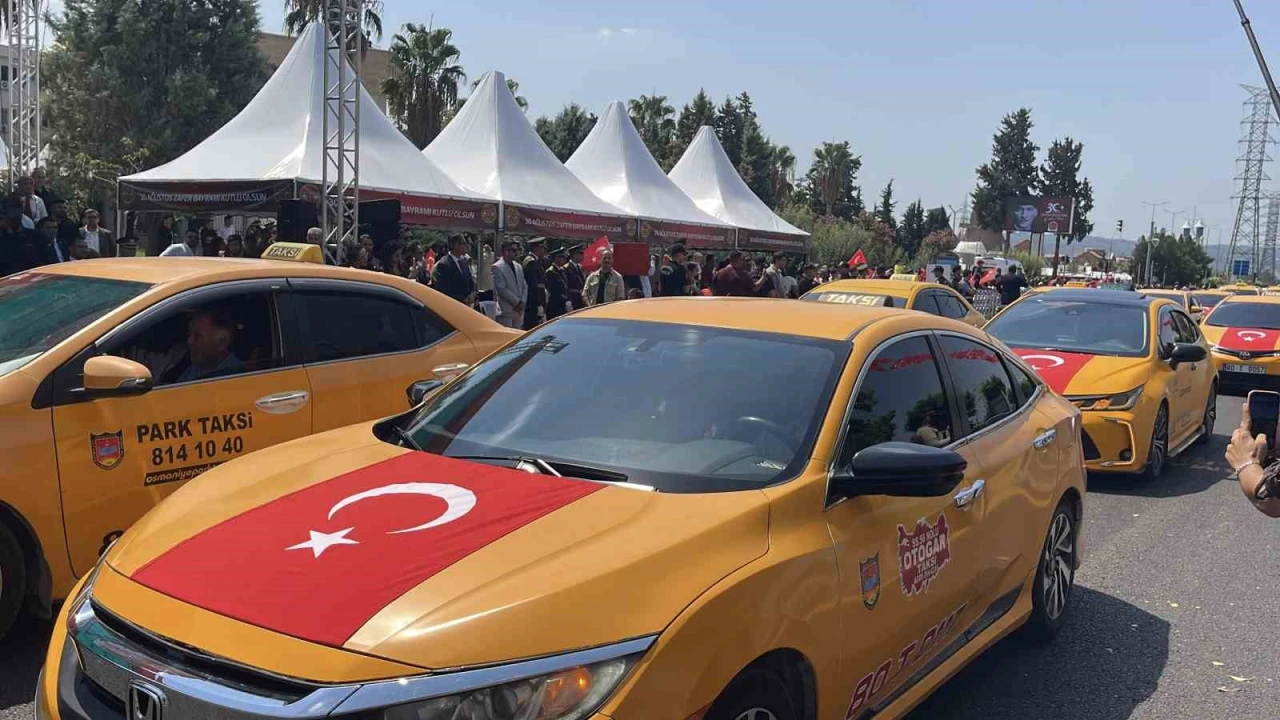 Osmaniyede 30 Ağustos Zafer Bayramı coşkuyla kutlandı