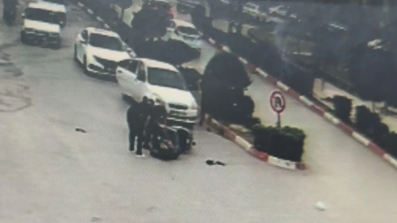 Osmaniyede otomobil ile motosiklet çarpıştı: 1 yaralı