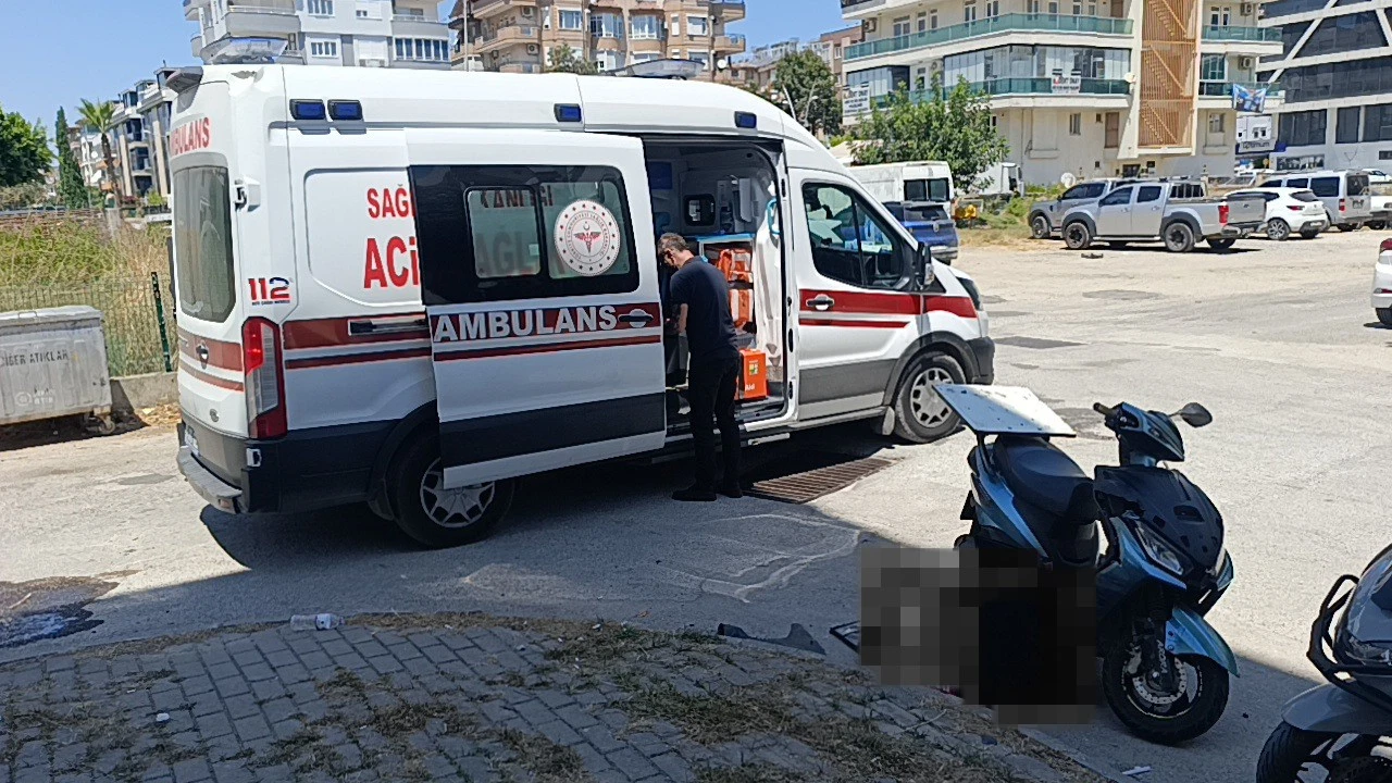 Otomobil ile motosiklet çarpıştı: 1 yaralı