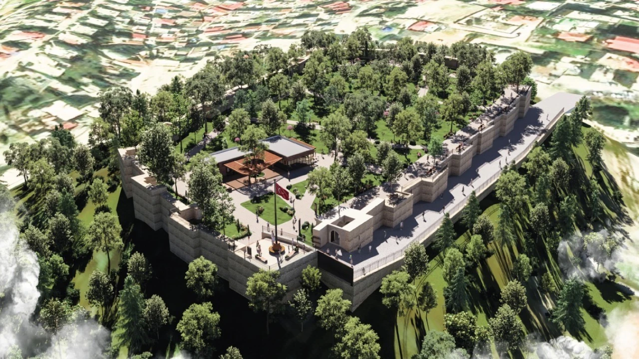 Tarihi Kahramanmaraş Kalesi restorasyonunda sona yaklaşılıyor