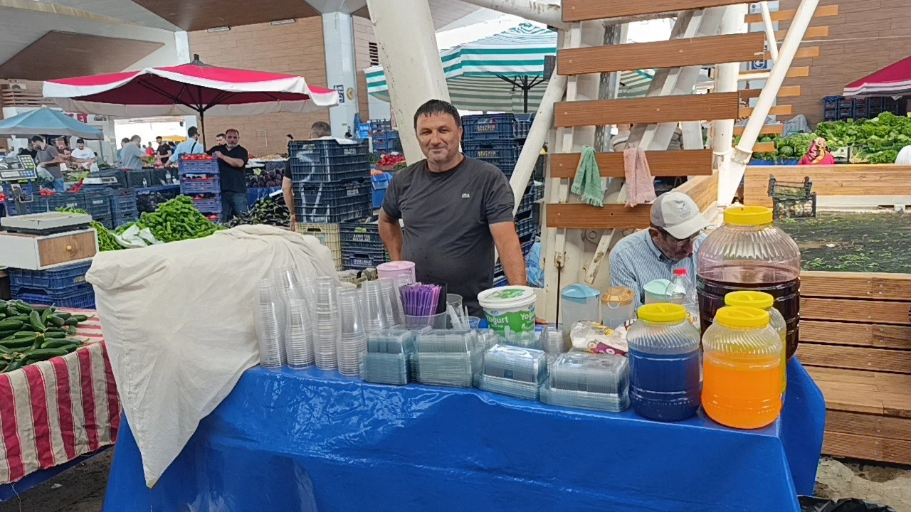 Torosların zirvesinden gelen karlarla serinliyorlar