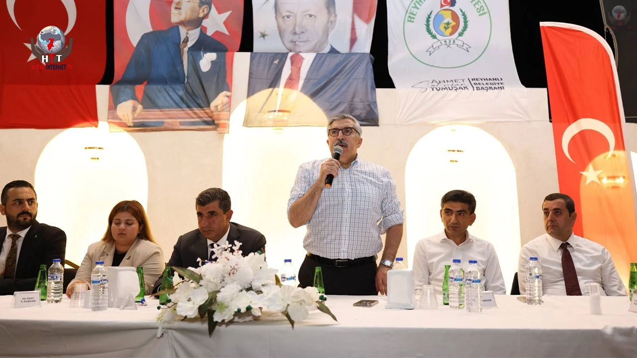 YAYMAN REYHANLI'DA YATIRIMLARI DEĞERLENDİRDİ