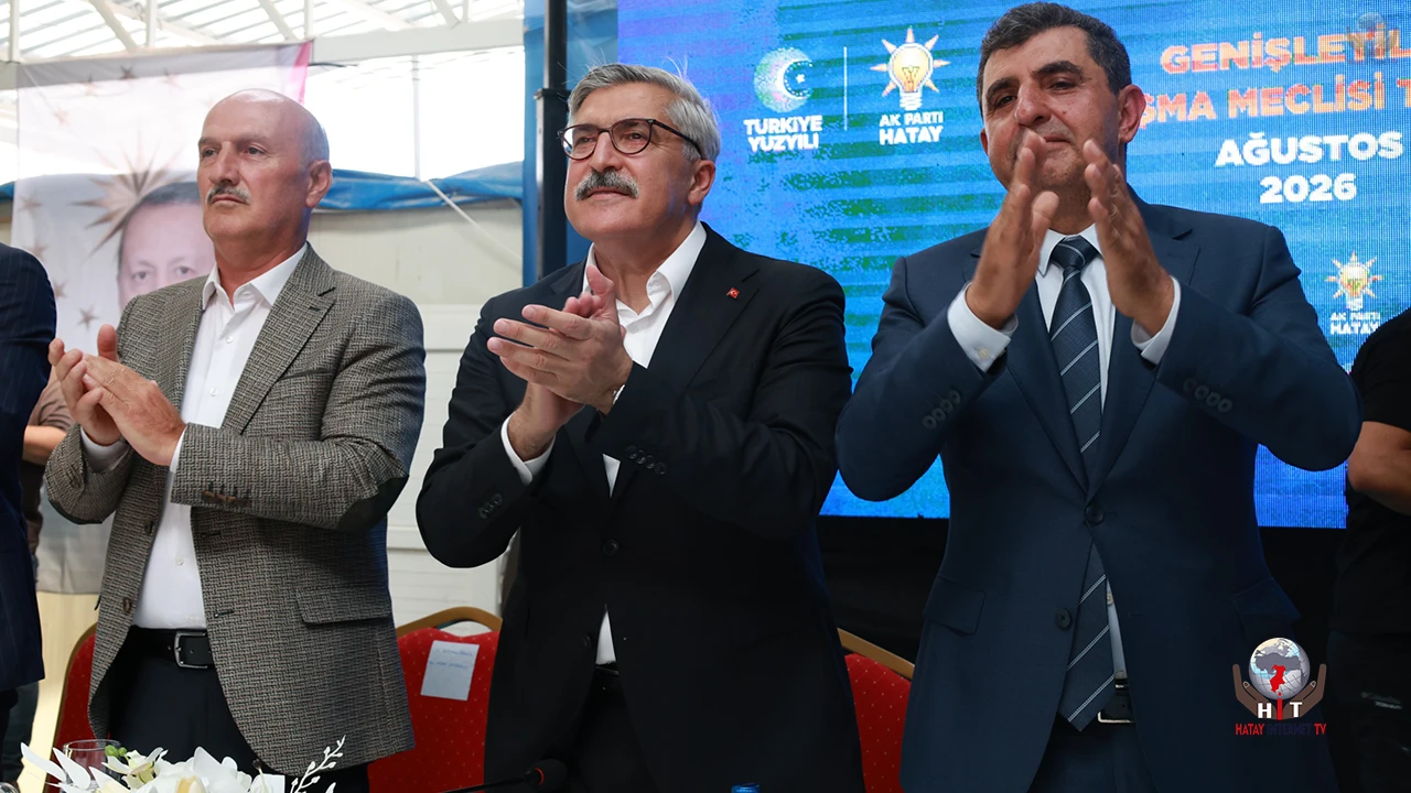 YAYMAN'DAN HATAY'DAN ANKARA'YA "YENİ ANAYASA" ÇAĞRISI