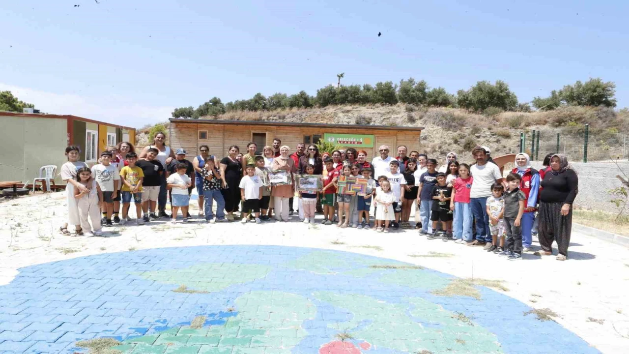 Yüreğimizdeki Işıkprojesi kapsamında çocuklara doğayla iç içe eğitim
