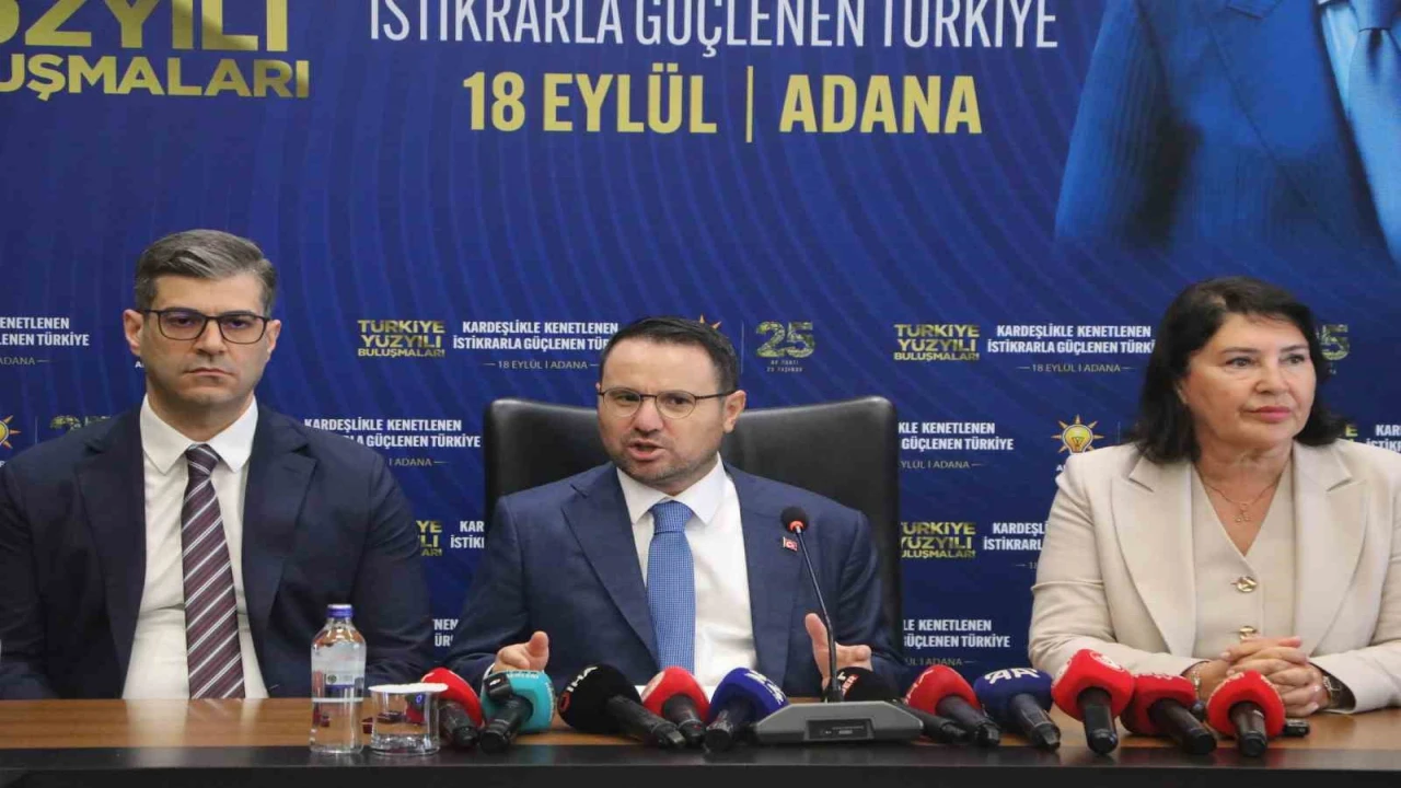 Adalet Bakanı Gürlek Adanada konuştu: Terörsüz Türkiye sürecinde güzel bir aşamaya geldik
