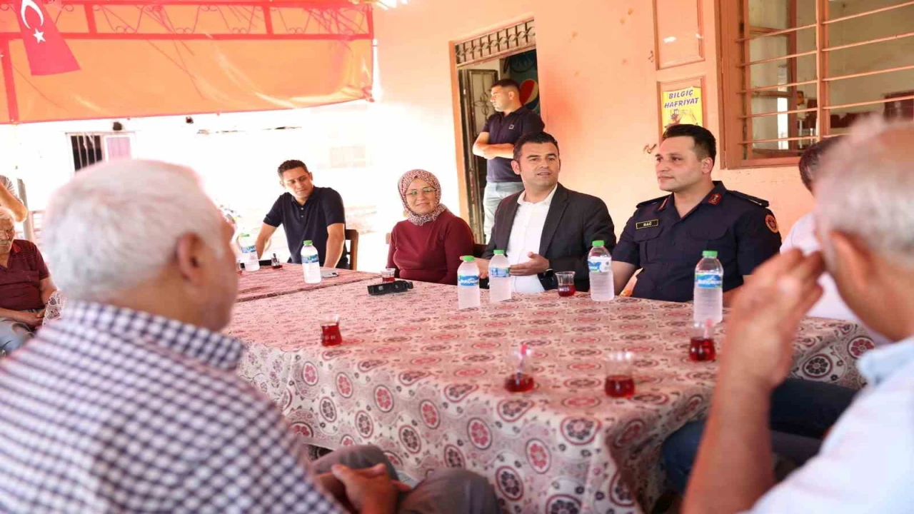 Akdenizde mahalle buluşmaları sürüyor
