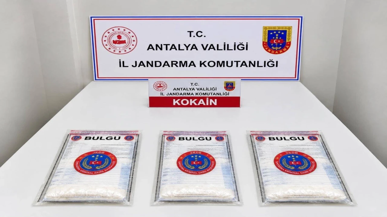 Aksuda 2 kilo 750 gram kokain ele geçirildi