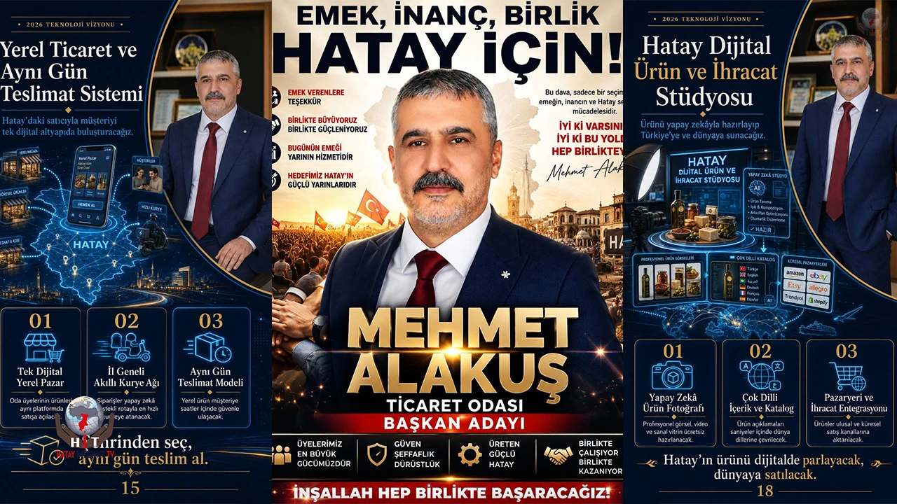 MEHMET ALAKUŞ: ''VARIMIZ YOĞUMUZ HATAY''