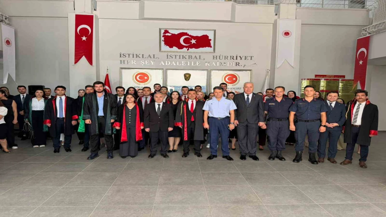 Anamurda adli yıl açılış töreni