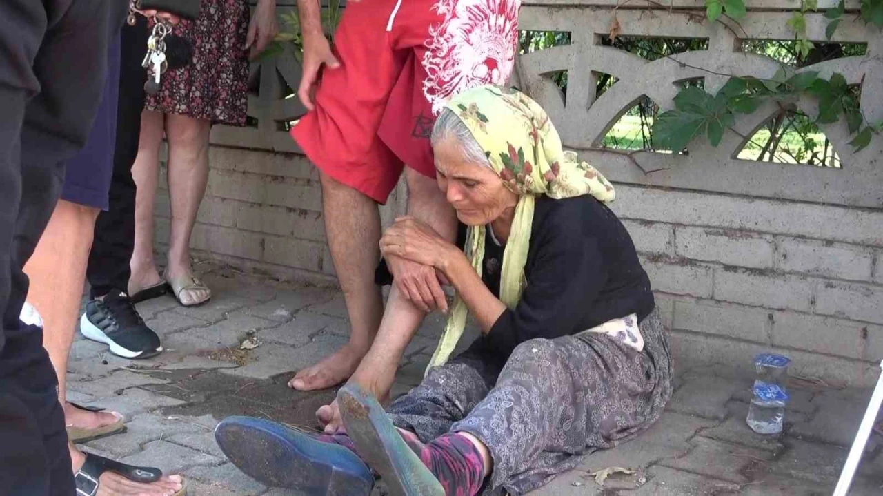 Anne oğlunun, oğlu annesinin yanan evde olduğunu zannetti buluşmada gözyaşları sel oldu