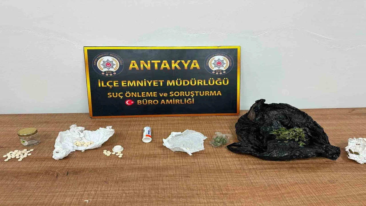 Antakyada 3 şüpheli uyuşturucuyla yakalandı