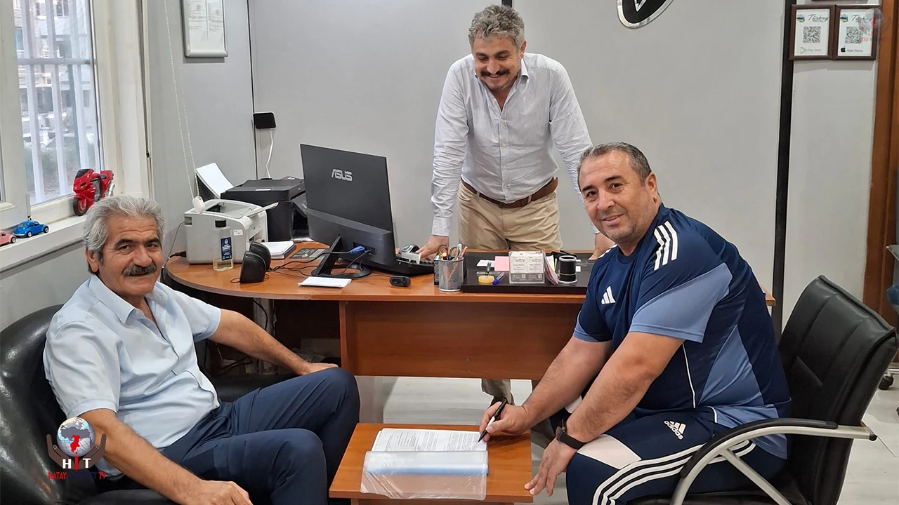 ANTAKYASPOR’DA 100. YILIN İLK İMZASI HASAN YILDIR’DAN