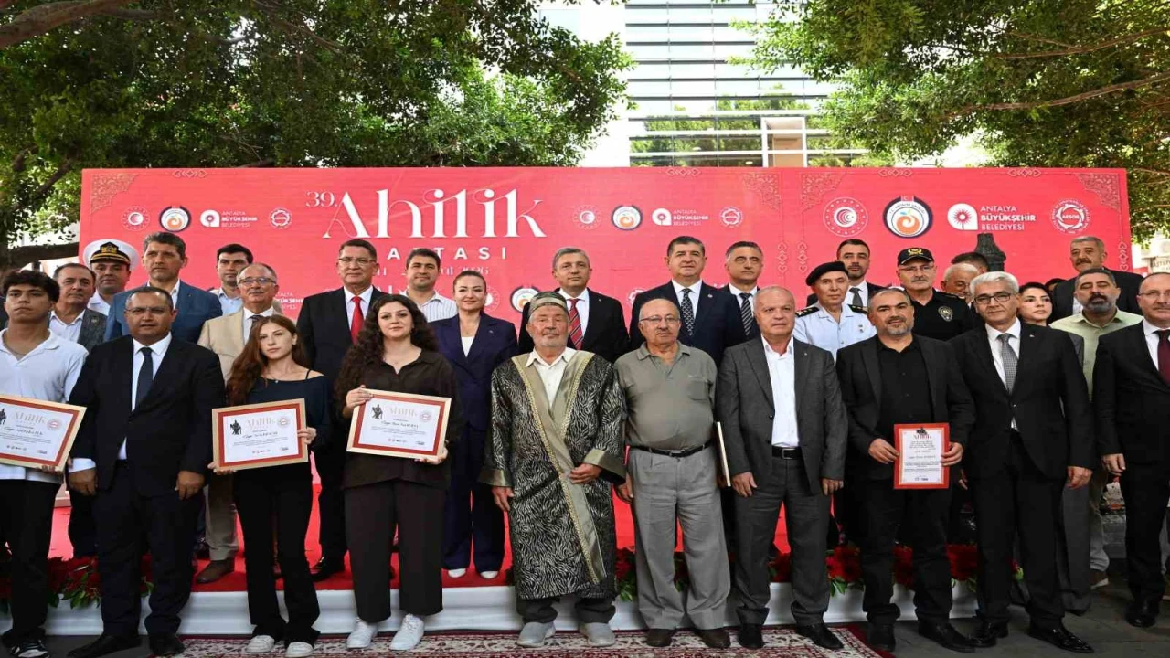 Antalyada Ahilik Haftası başladı