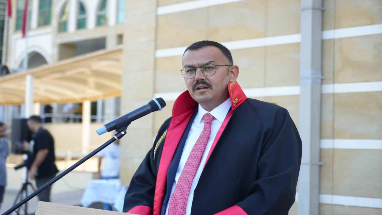 Antalyada yeni adli yıl ‘adalet vurgusuyla açıldı